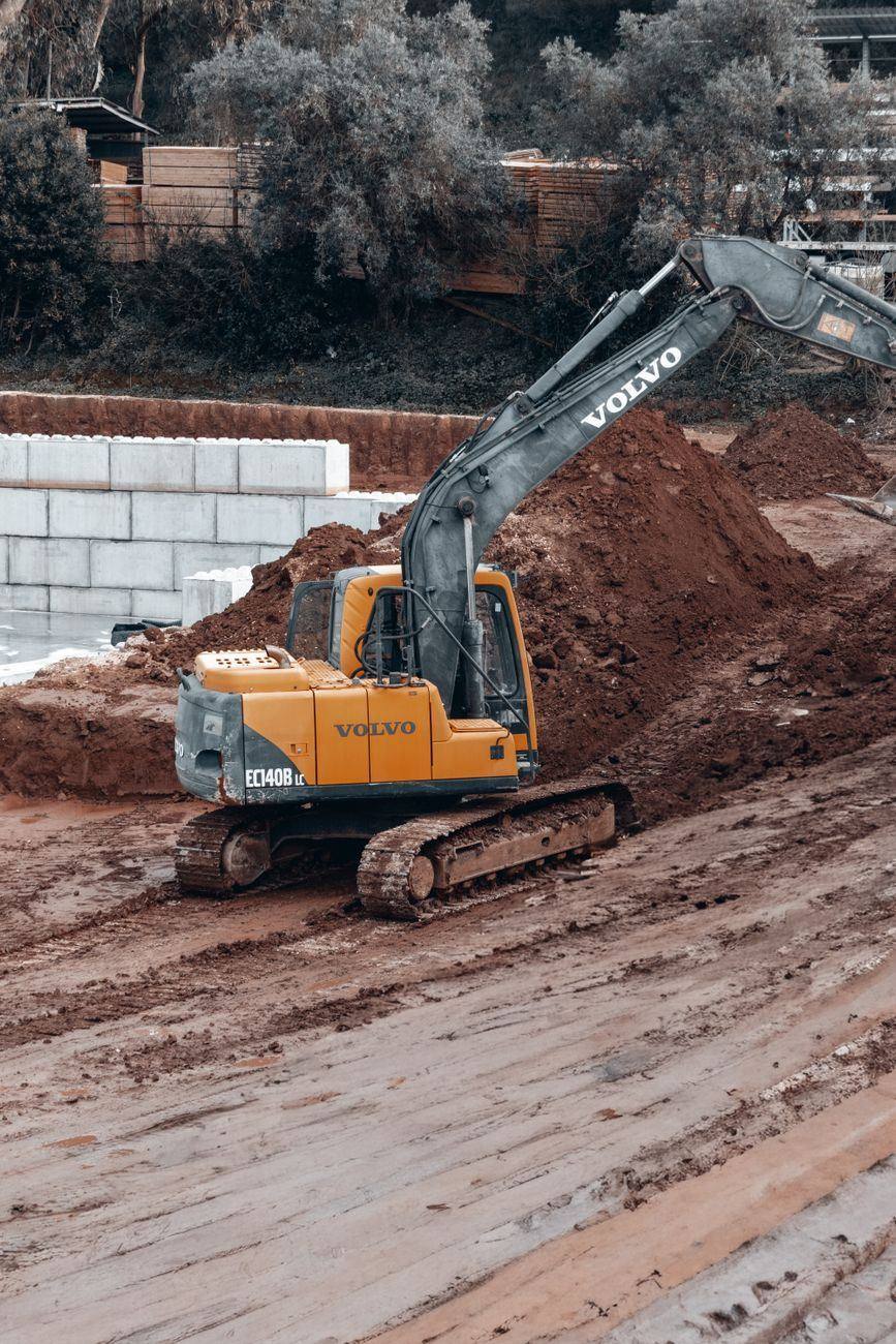 Excavation for septic work near Spring Hill